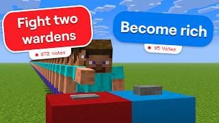 Minecraft But Viewers Play Would You Rather